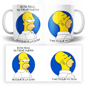 Taza de Los Simpsons - Eclipse