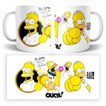 Taza de Los Simpsons - Eclipse