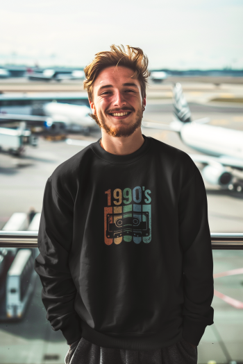 Polera sin capucha Retro - Eclipse
