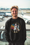 Polera sin capucha de Nasa - Eclipse