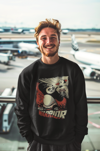 Polera sin capucha Kung Fu Panda - Eclipse