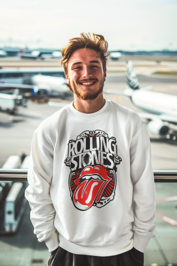 Polera sin capucha de Rolling Stones - Eclipse