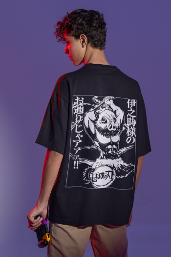 Polo Oversize de Demon Slayer - Eclipse