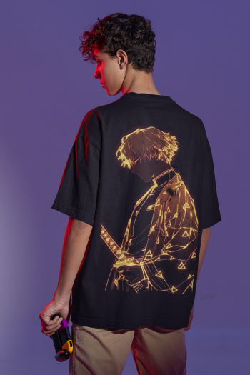 Polo Oversize de Demon Slayer - Eclipse