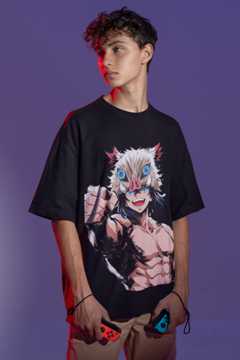 Polo Oversize de Demon Slayer - Eclipse