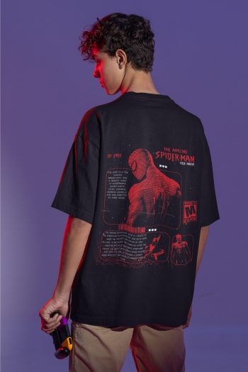 Polo de Spiderman Oversize - Eclipse