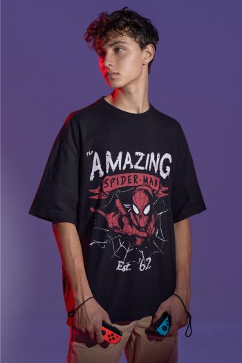 Polo de Spiderman Oversize - Eclipse