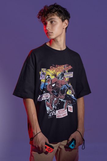 Polo de Spiderman Oversize - Eclipse