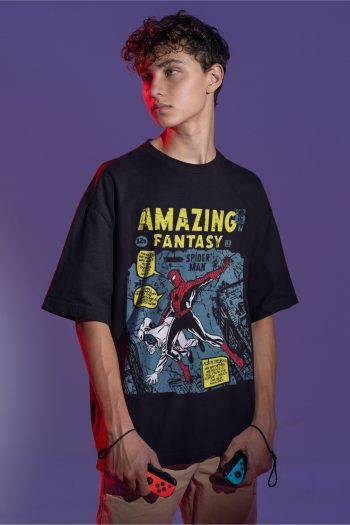 Polo de Spiderman Oversize - Eclipse