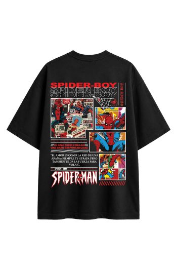 Polo de Spiderman Oversize - Eclipse