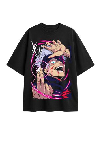 Polo de Jujutsu Kaisen Oversize  - Eclipse