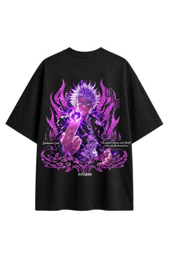 Polo de Jujutsu Kaisen Oversize  - Eclipse
